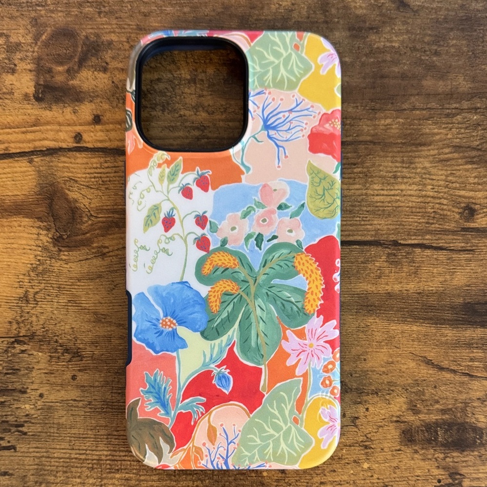 Vibrant Floral Phone Case - Multicolor
